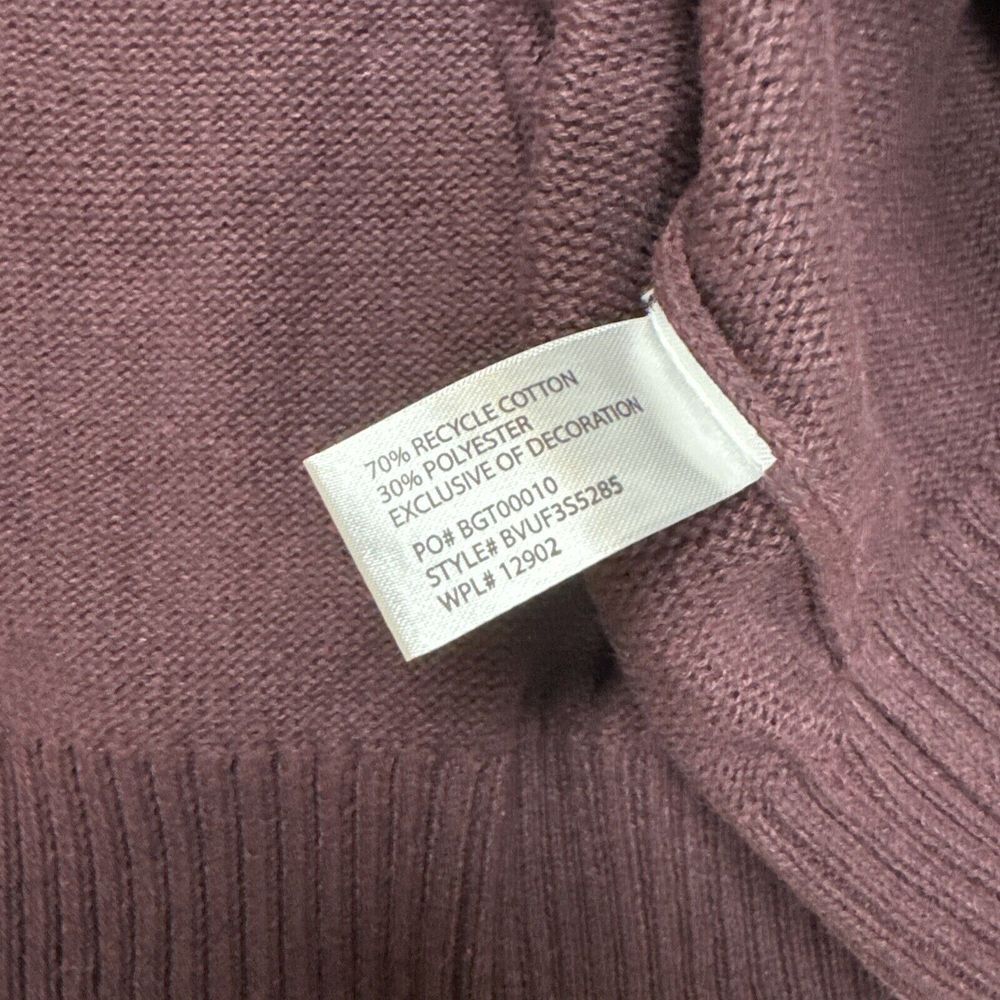 NWT U.S. Polo‎ Men's Knit Sweater Cotton Sangria Size XXL - Picture 5 of 10